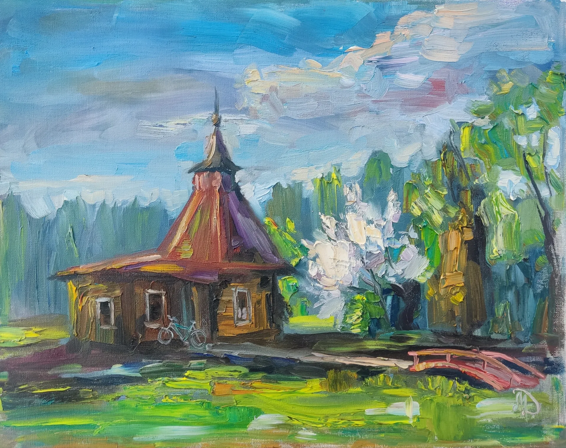 Новый весенний день